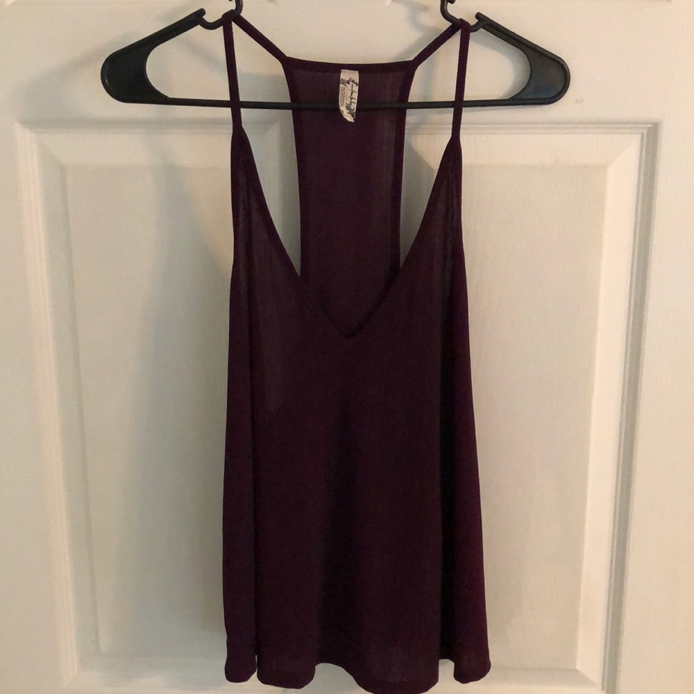 FREE PEOPLE plum tank